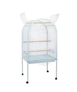 Liberta Apollo Top Opening Parrot Cage - White