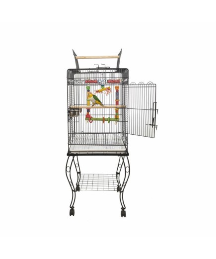 Liberta Gama Bird / Parrot Cage - Black