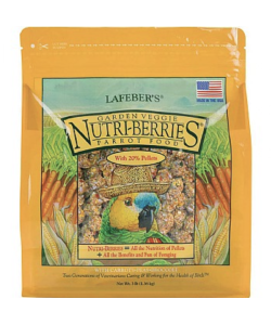 1.36kg Lafeber NutriBerries Garden Veggie Complete Parrot Food
