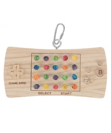 Game Pad Controller Wood and Cork Parrot Toy