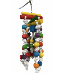 9 X Parrot Toy Pack - African Grey, Amazon, Cockatoo, Macaw Etc - RRP £146.91 - Pack 6