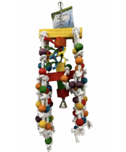 9 X Parrot Toy Pack - African Grey, Amazon, Cockatoo, Macaw Etc - RRP £146.91 - Pack 6