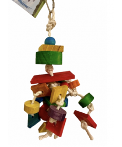 9 X Parrot Toy Pack - Budgies, Conures, Cockatiels, Caiques, Quaker Etc - RRP £95.91 - Pack 2