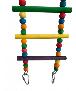Parrot-Supplies Coloured Bendy Ladder Parrot Climbing Toy