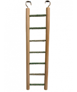 Parrot-Supplies Pedicure Wooden Ladder For Small Birds 7 Steps Parrot-Supplies Pedicure Wooden Ladder For Small Birds 7 Steps