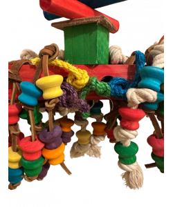 Parrot-Supplies Rocket Mega Wooden Blocks XXL Macaw Parrot Toy Parrot-Supplies Rocket Mega Wooden Blocks XXL Macaw Parrot Toy