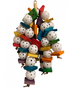 Parrot-Supplies Mega Wiffle Ball Home Run XXL Parrot Toy Parrot-Supplies Mega Wiffle Ball Home Run XXL Parrot Toy