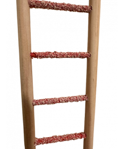 Parrot-Supplies Pedicure Wooden Ladder for Small Birds 5 Steps Parrot-Supplies Pedicure Wooden Ladder for Small Birds 5 Steps