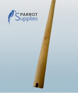 Z Replacement Parrot Cage Wooden Dowel Perch, L 95cm X 2.5cm