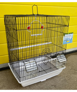 Small Bird Travel Cage, Budgie, Cockatiel, Conure Etc