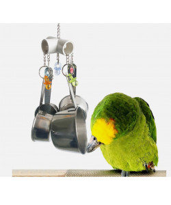 Pan Clacker Parrot Toy