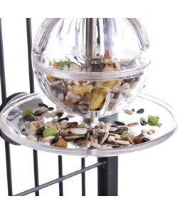 Buffet Ball with Cage Mount - Tough Foraging Parrot Toy