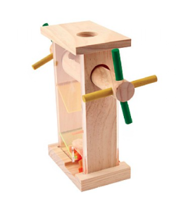 Treat Dispenser Machine Foraging Parrot Toy