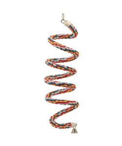 Parrot Boing - Cotton Spiral Bouncing Perch - Large
