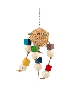 Balls and Blocks Parrot Toy