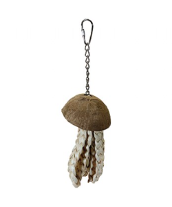 Jellyfish Natural Parrot Toy - Small