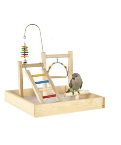 Liberta Wooden Parrot Table Top Play Stand