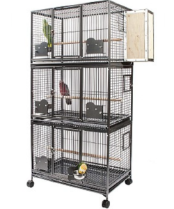 Rainforest Cages Grande Triple Breeding or Display Parrot Cage
