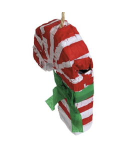Christmas Candy Cane Pinata Parrot Toy - Fill Your Own
