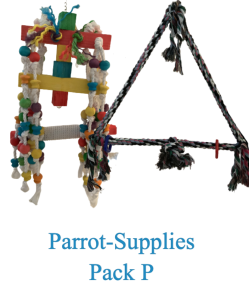 2 X Giant Parrot Toys - Pack P - RRP £54.98