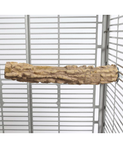 Parrot-Supplies Pepper Wood Natural Parrot Perch Large
