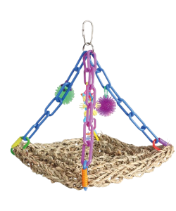 Parrot-Supplies Flying Trapeze Parrot Toy Swing XL