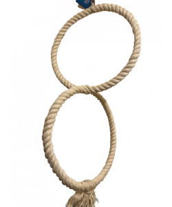 90cm Parrot-Supplies Huge Double Sisal Rope Rings Parrot Swing Macaw Toy 90cm Parrot-Supplies Huge Double Sisal Rope Rings Parrot Swing Macaw Toy