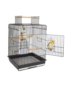 Rainforest Cages Santa Monica Parrot Cage - Black