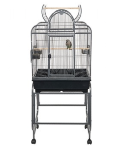 Rainforest Cages Mini Santa Fe Top Opening Parrot Cage With Stand - Antique