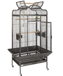 Liberta Voyager Open Top Parrot Cage - Antique