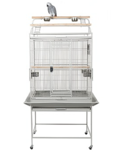 Rainforest Cages Dakota Play Gym Top Parrot Cage - Stone