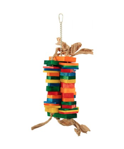 Temple Towers Parrot Toy