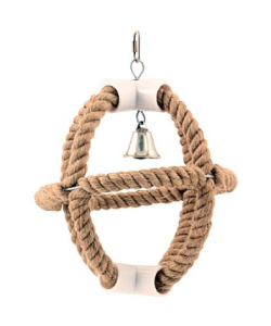 Parrot Planet Jute Swinger Parrot Toy 