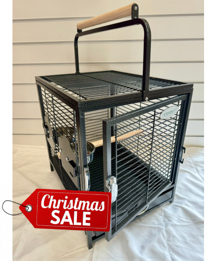 Parrot-Supplies Parrot Travel Cage - Black Parrot-Supplies Parrot Travel Cage - Black