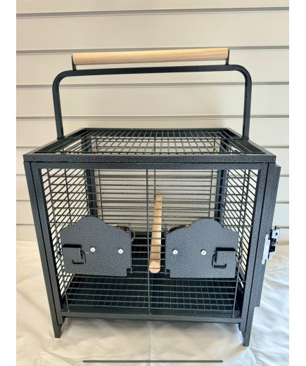 Parrot-Supplies Parrot Travel Cage - Black