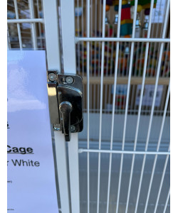 Parrot-Supplies Kansas Open Top Parrot Cage White