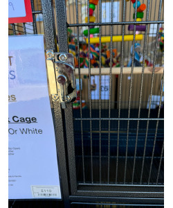 Parrot-Supplies Kansas Open Top Parrot Cage Antique