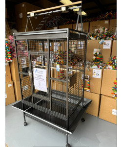 Parrot-Supplies Atlanta Play Top Parrot Cage Antique 