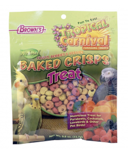 Brown's Baked Fruit and Veggie Bites Parrot Treats