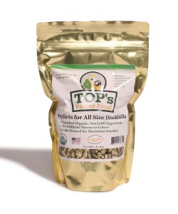 TOP`s Organic Parrot Food Large Pellets 1lb