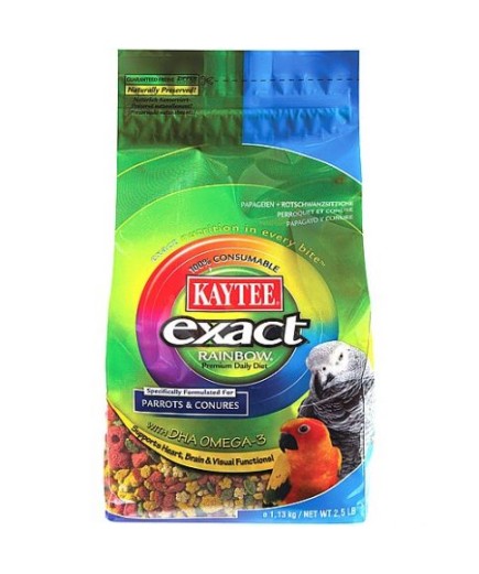 20lb Kaytee Exact Rainbow Complete Food for Parrots & Conures