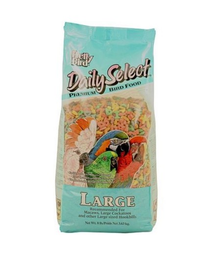 Pretty Bird Daily Select Large Complete Parrot Food 8lb