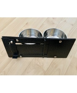 Double 5 Inch Bowl Parrot Swing Feeder For Cage & Aviary Birds